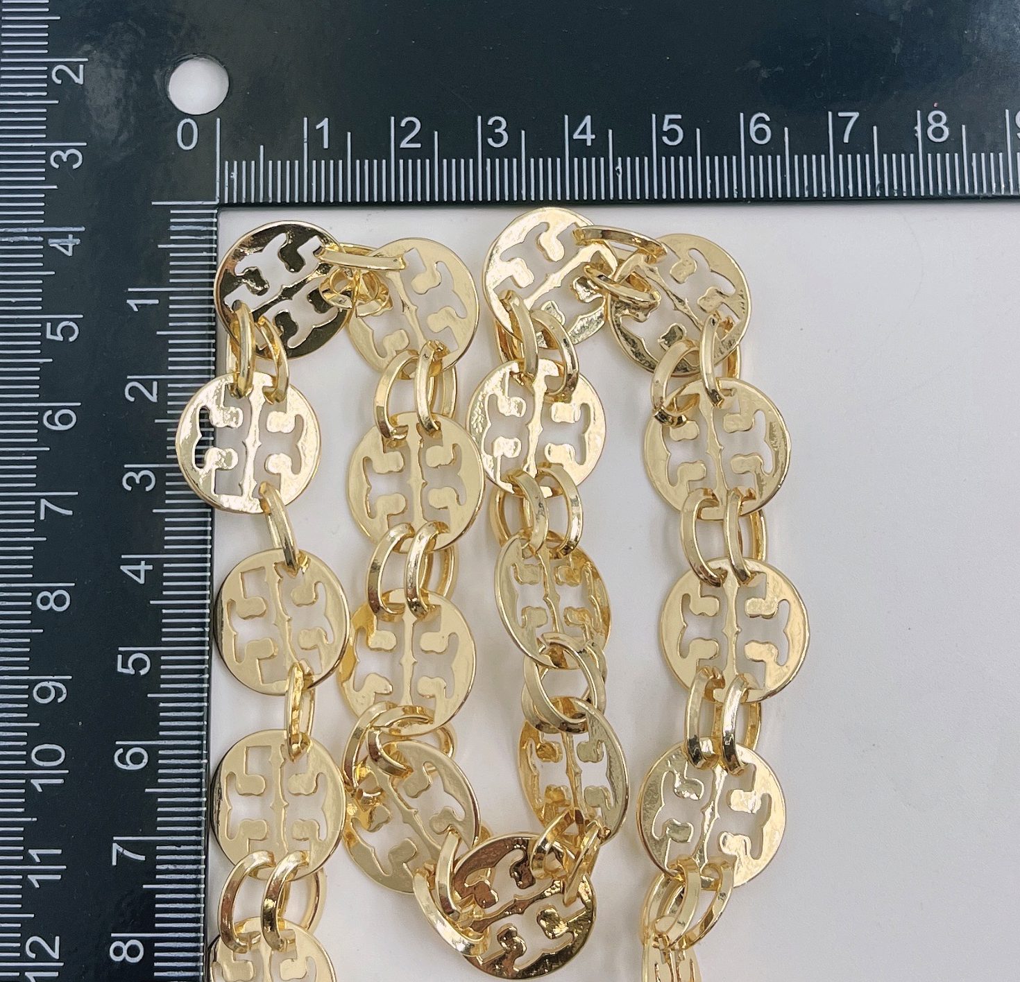 6mm Diamond by the Yard Swarovski quality Crystal Rosary Bead Chain, Gold  Filled Rosary Chain - Silver/ Gold - Crystal Bead Chain, CH096