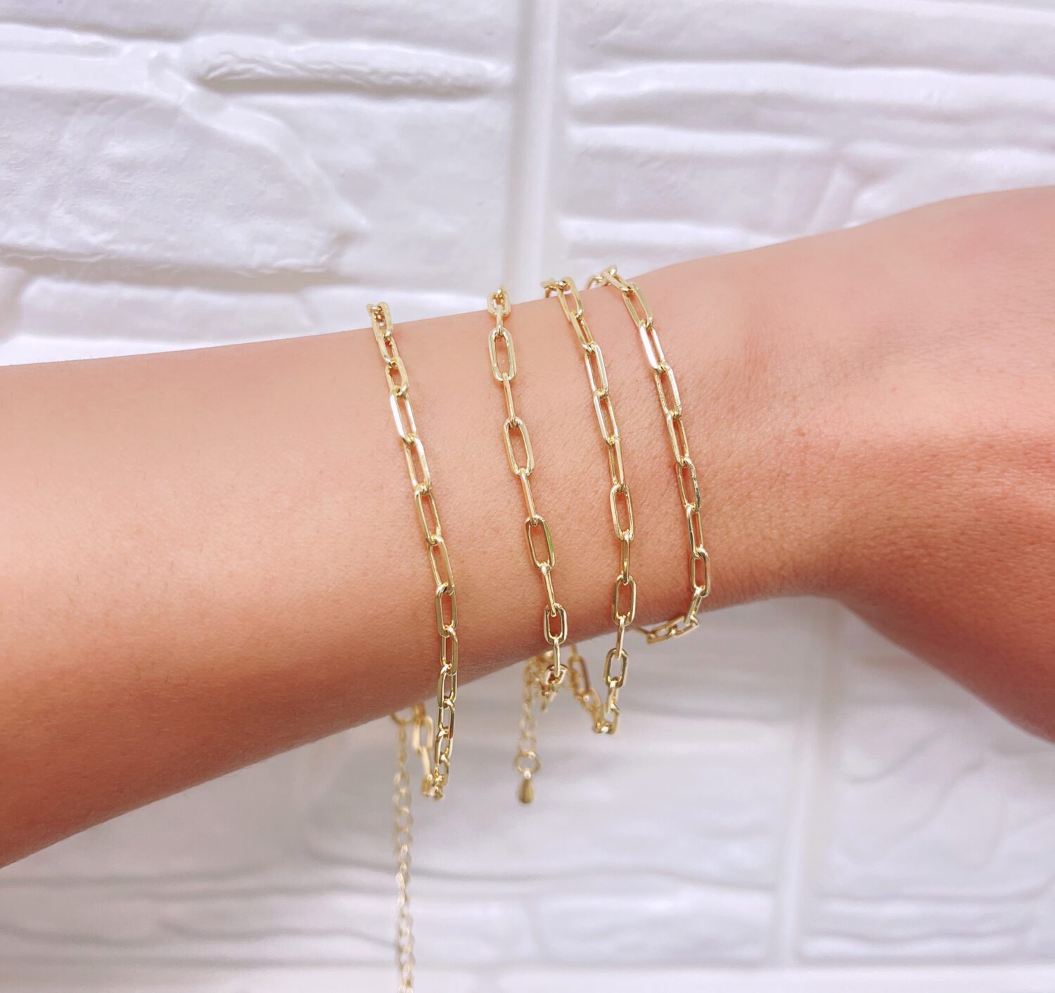Gold Chain Bracelet - Gold Paperclip Bracelet | Ana Luisa | Online Jewelry  Store At Prices You'll Love