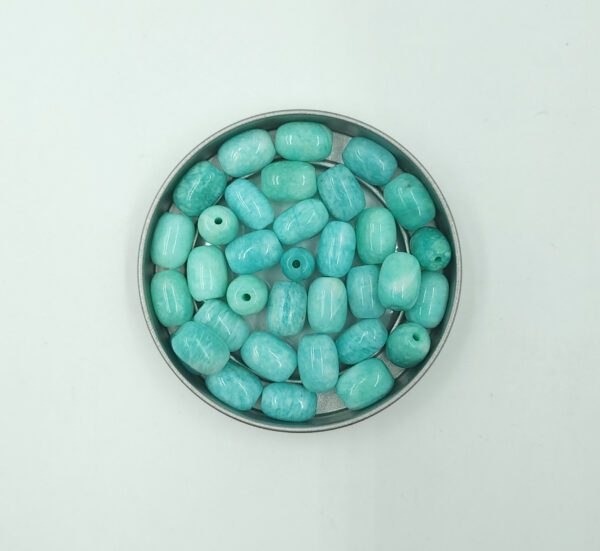 Oval Shaped Natural Amazonite Beads, Amazonite for Bracelet Necklace Do It Yourself Jewelry Making Gemstone, 11x9mm, PRP760 - Image 3