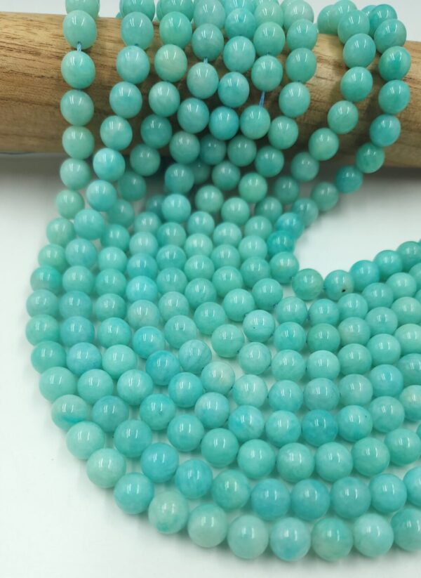 High Quality Natural Amazonite Beads, Amazonite for Bracelet Necklace Do It Yourself Jewelry Making Gemstone, 10mm, PRP761 - Image 3