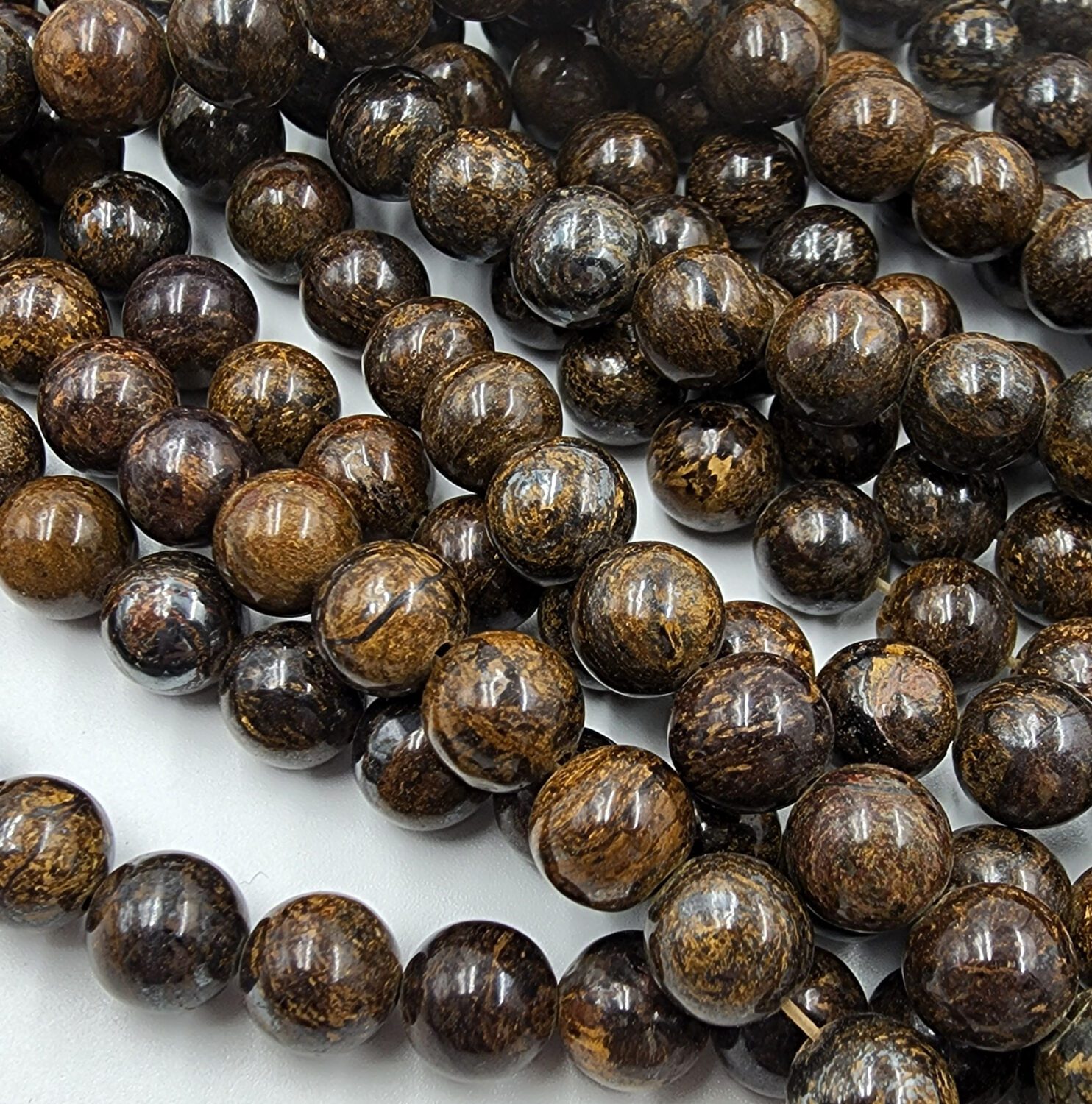 Natural Bronzite 4mm 6mm 8mm 10mm 12mm 14mm Round Beads High