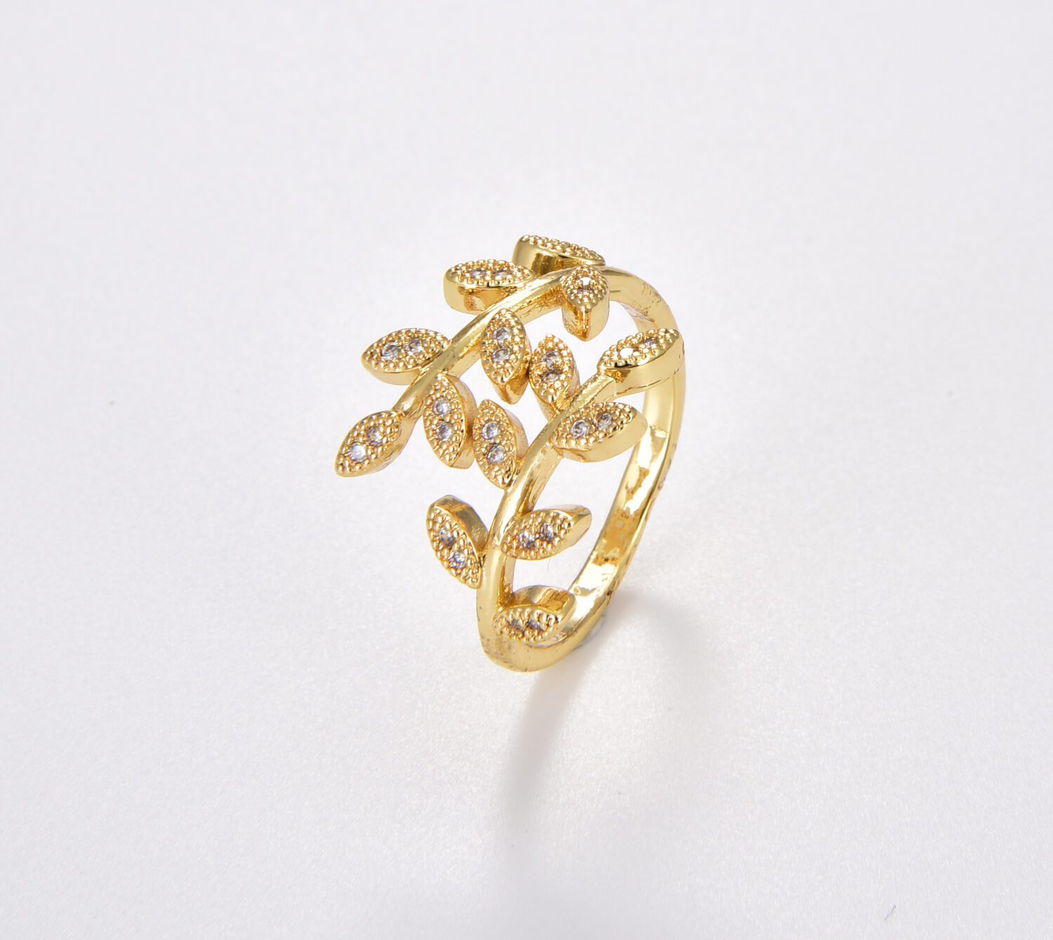 Leaf Rings | Leaf engagement ring | Leaf wedding band | Gold olive lea –  Satinski