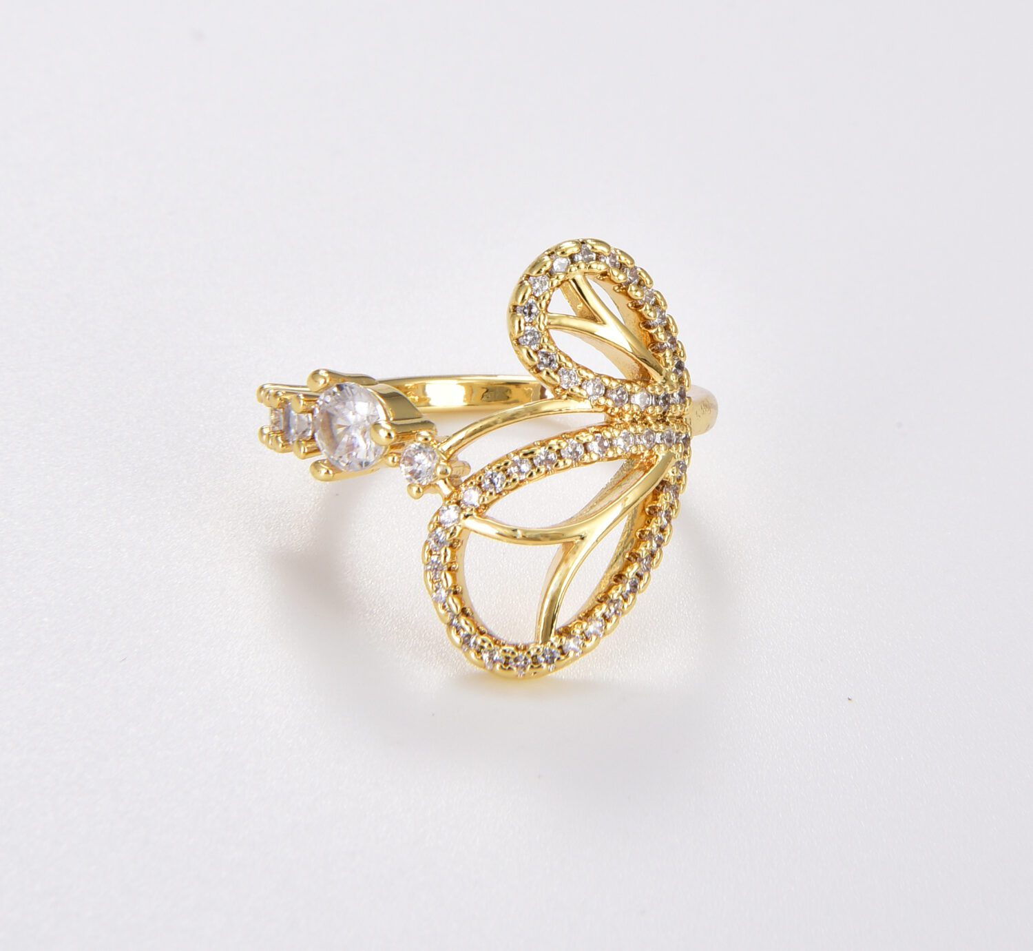 Gold Rings Designs Girls | Girls Adjustable Gold Ring | Girls Rings Heart  Shape - Gold - Aliexpress