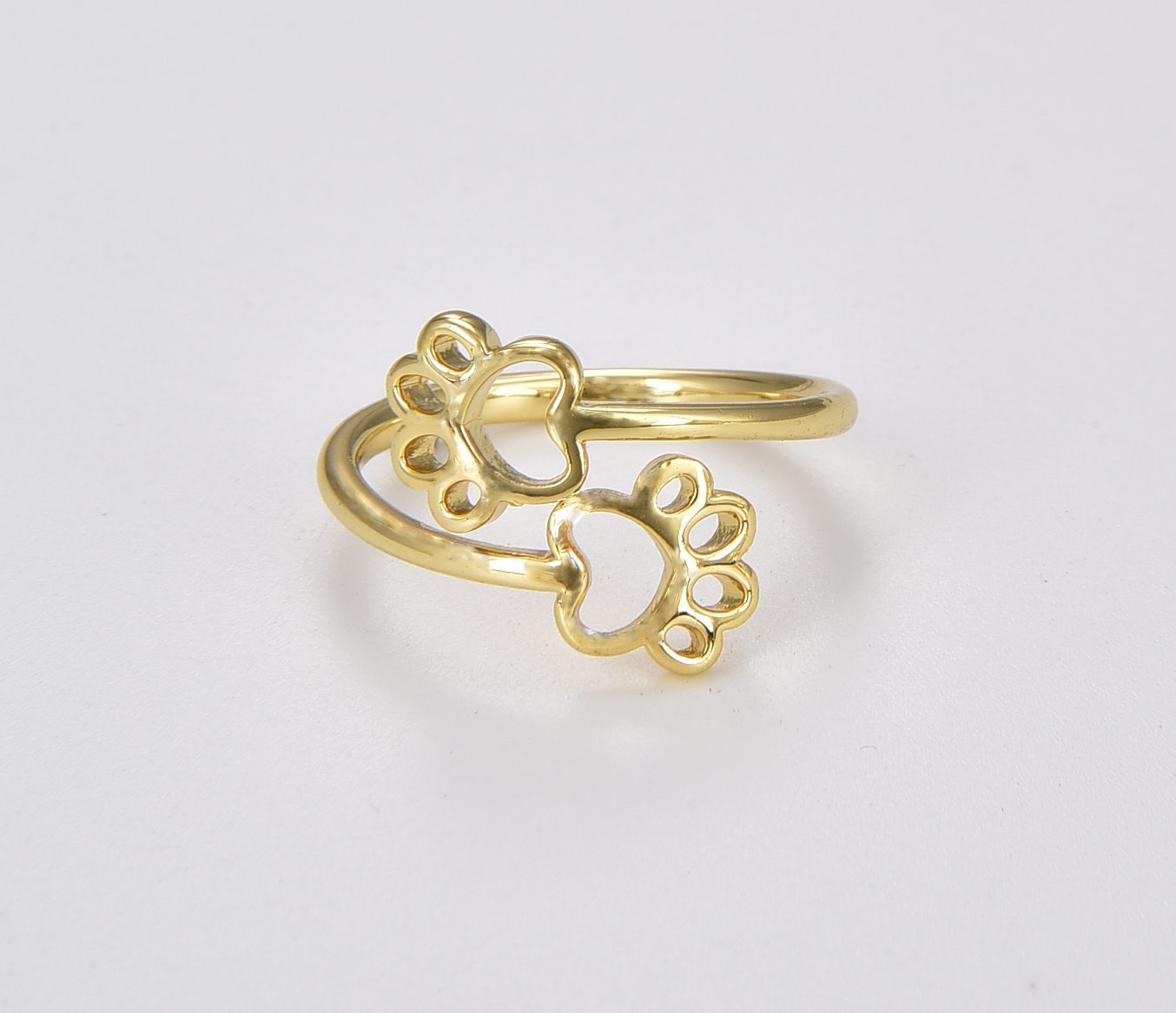 Dog Bone And Paw Dog Ring Sterling Silver | Esquivel and Fees | Handmade  Charm and Jewelry Designs