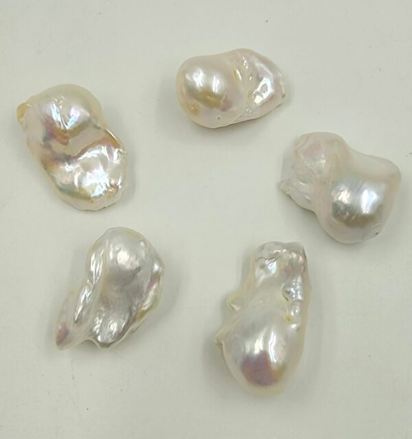 Fresh Water Pearl Charms, Baroque Pearl Charms, Pearl Charm Necklace Pendant, PRP674 - Image 3