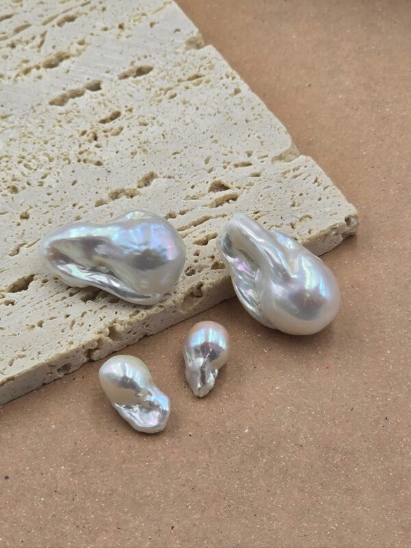 Fresh Water Pearl Charms, Baroque Pearl Charms, Pearl Charm Necklace Pendant, PRP674 - Image 2