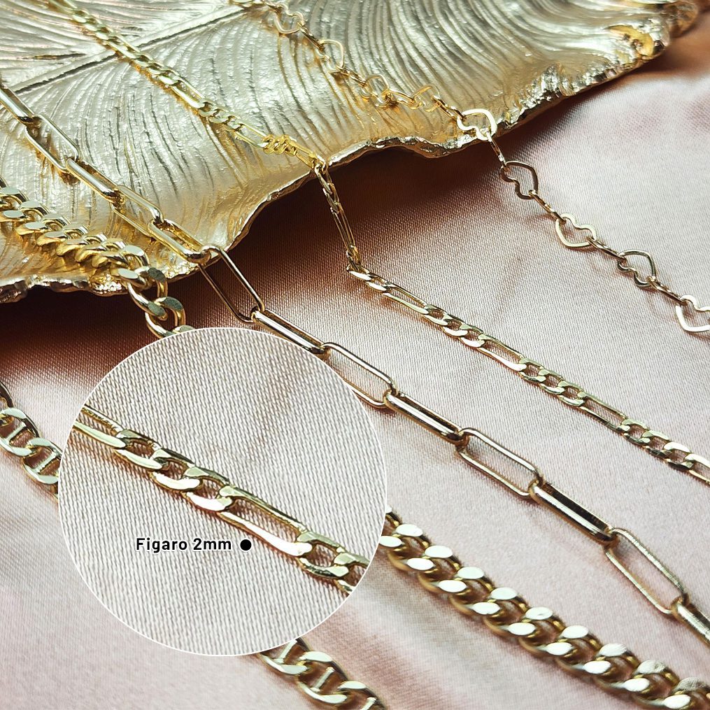 Felicie with Boulogne chain - love mixing and matching my chains