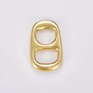 Mini Soda Pop Pull Charm, Gold Filled Can Tab Pendant Charm, Soda Pull-Tab Charm for Charms Bracelet Necklace Jewelry Making Supplies CP1852