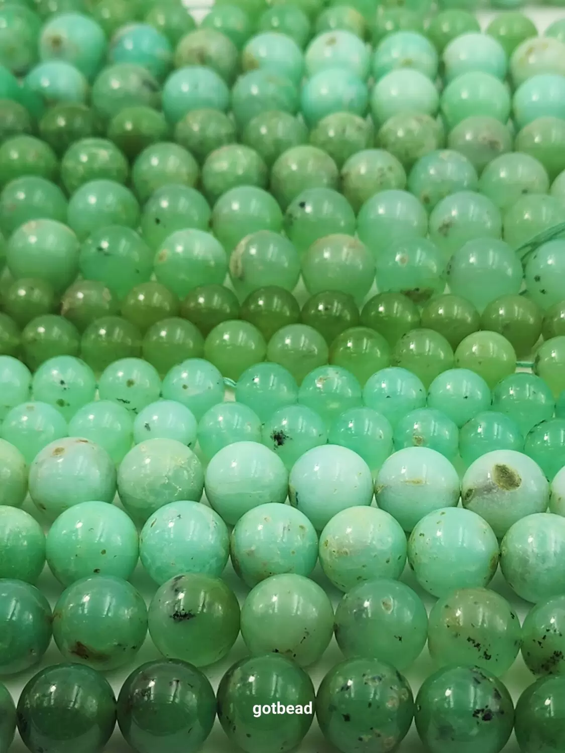 AAA Chrysoprase Natural Gemstone Rondelle Shape Beads 12-16mm Green Chrysoprase Gemstone Large Beads for Jewelry Making, GRN394