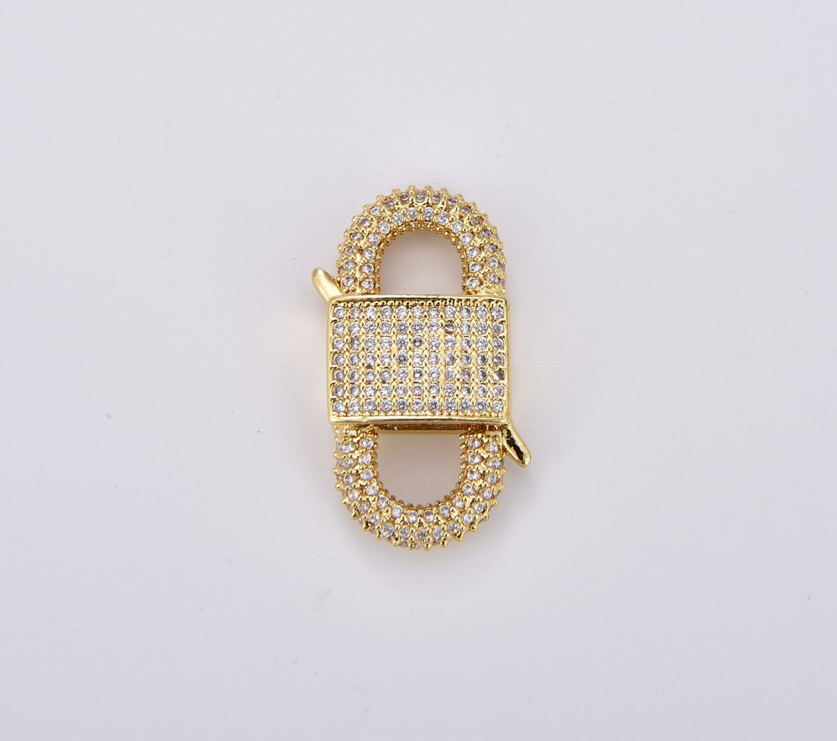 Chunky Clasp Connector Pendant