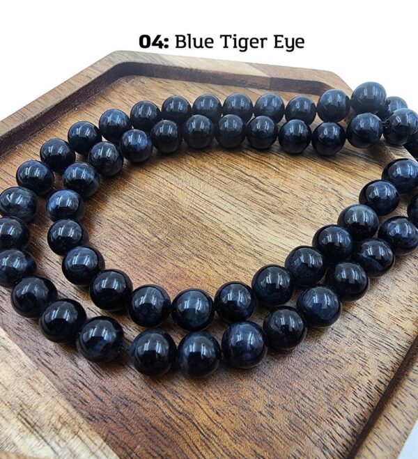 Kambaba Sodalite Moss Agate Blue Tiger eye Natural Gemstone Polished  Round Loose Beads for Jewelry Making Design AAAA Quality PRP843 - Image 5