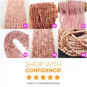 Natural Rhodochrosite Gemstone Beads, Rhodochrosite Faceted Beads, Rhodochrosite Rondelle Beads, Natural Beads, PRP_Batch28