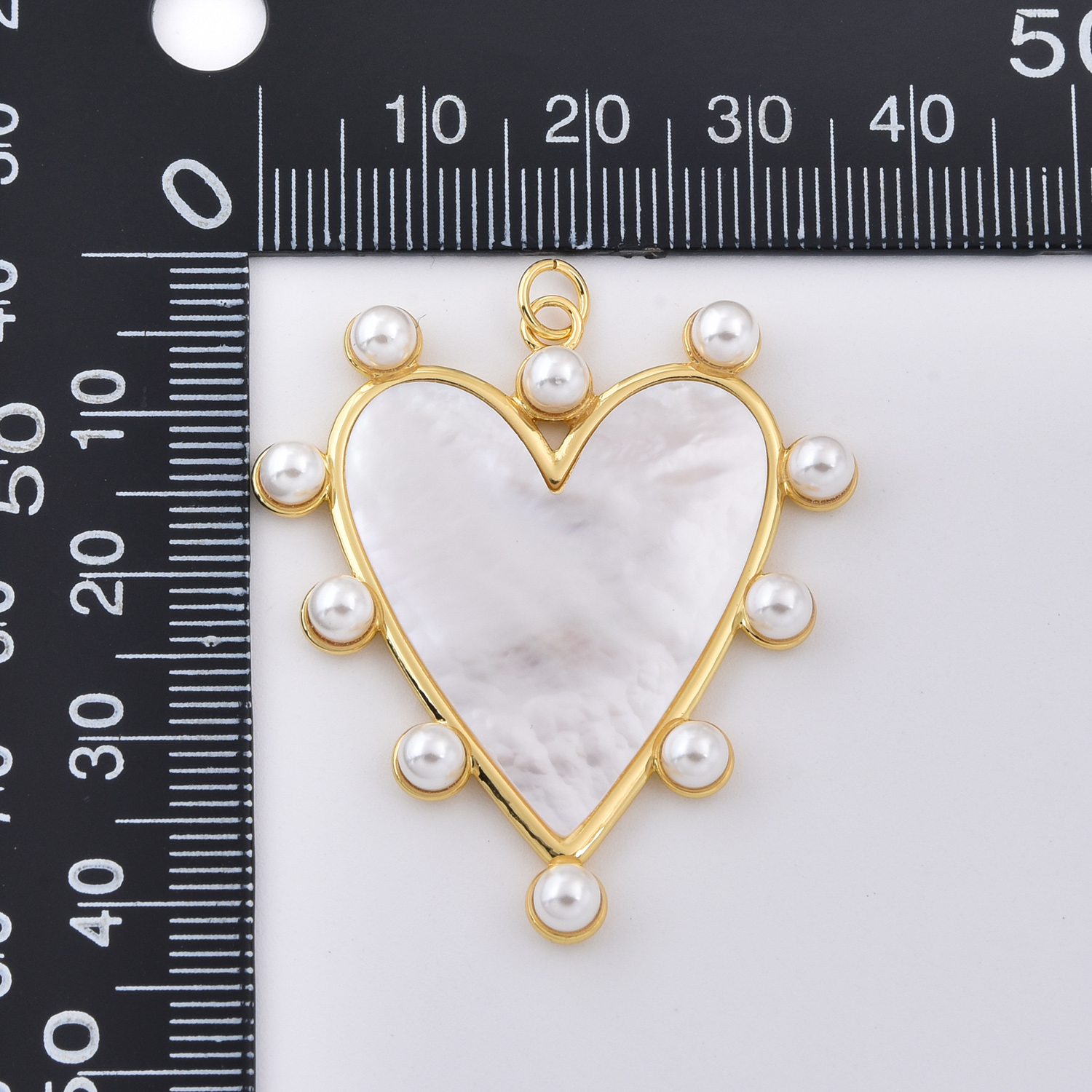 Gold Filled MOP Shell Heart Charm, Mother of Pearl Love Pendant for DIY Necklace Bracelet Jewelry Making Supply, Gift for Her, CP2034 - Image 7