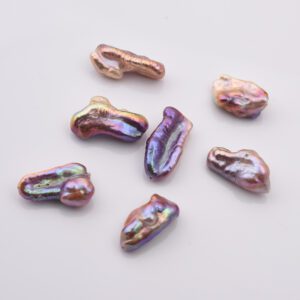 Mauve Pink Fresh Water Pearl Irregular Shaped Beads Size, High Quality Freshwater Pearl Bead for DIY Jewelry Making 23mm, FWP050