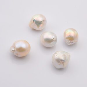 Natural Baroque Pearl Bead, Natural Grade 6A Baroque Pearl, 12-14mm, Gorgeous natural white color, Great quality Baroque Pearl Bead FWP060