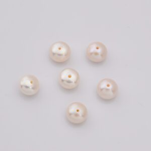 Roundelle 4A Grade Freshwater Pearls, Fresh Water Pearl Beads for Jewelry Making Very High Luster Top Quality Pearl 8mm FWP066