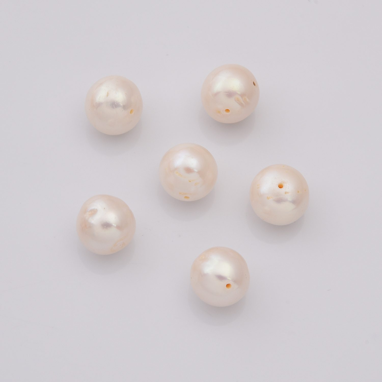 5A Grade Round Pearl Natural Near Round Freshwater Pearl Genuine Very High Luster Top Quality Pearls 10-11mm FWP070