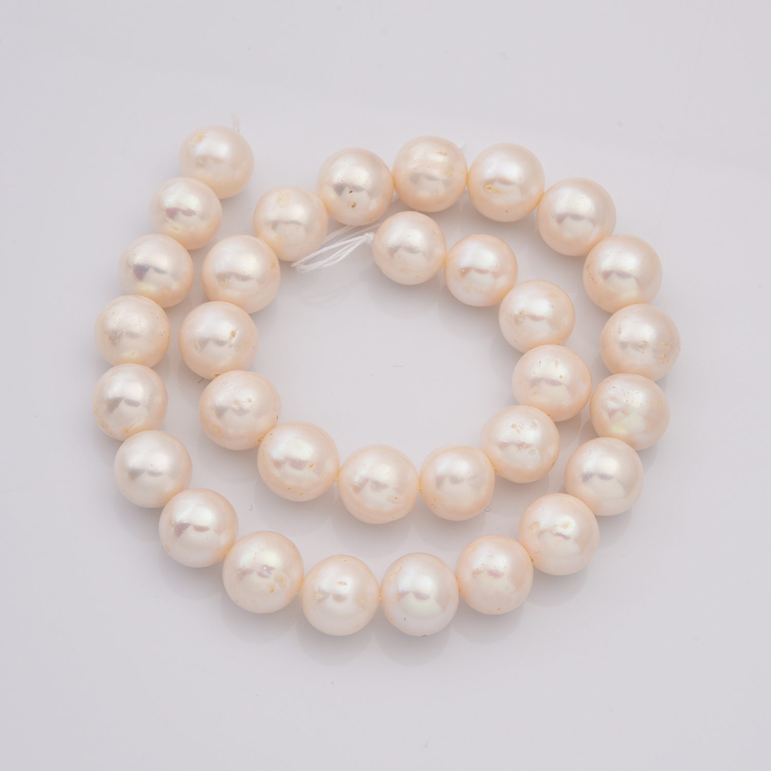 5A Grade Round Pearl Natural Near Round Freshwater Pearl Genuine Very High Luster Top Quality Pearls 10-11mm FWP070 - Image 3