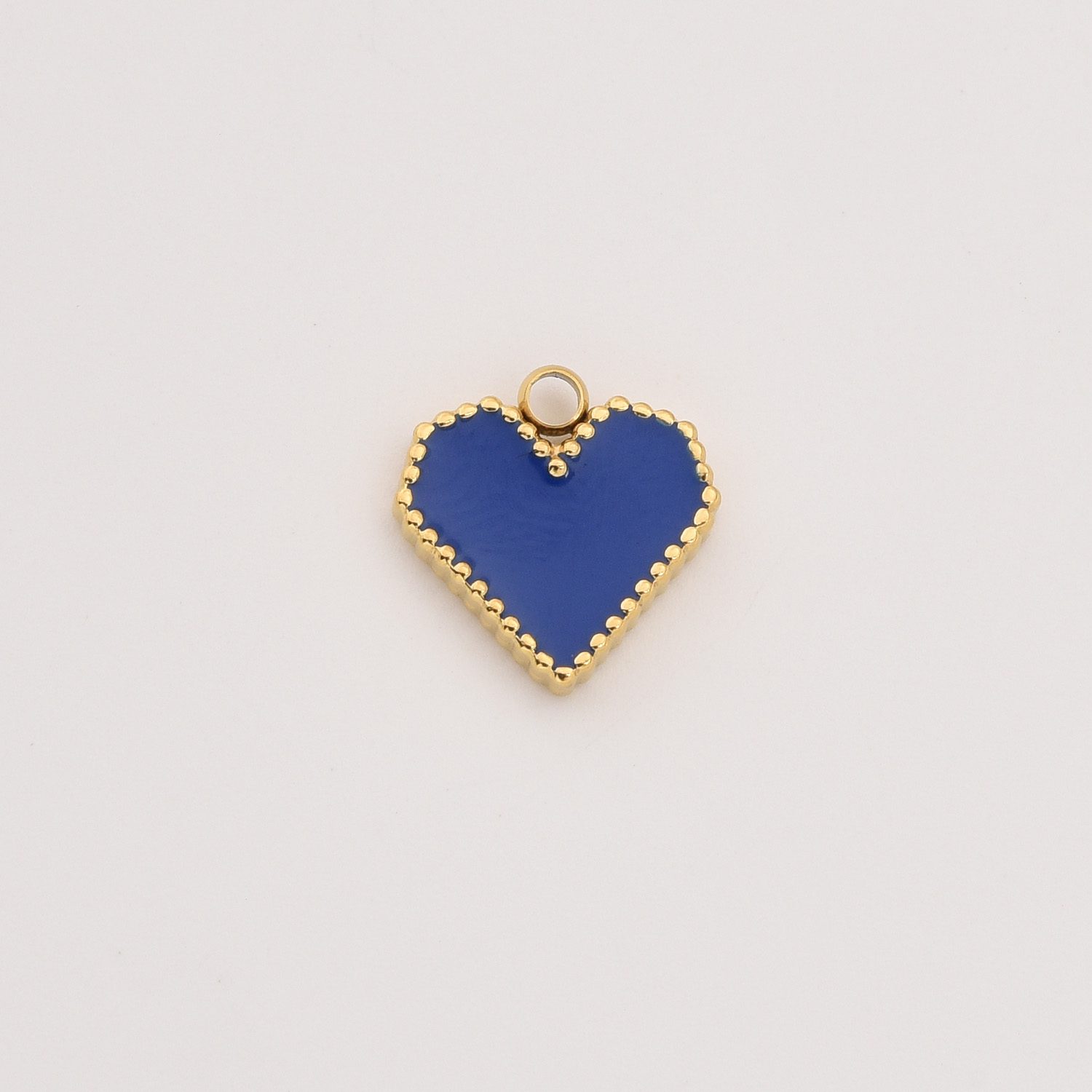 Gold Filled Enamel Heart Charm, Colorful Heart Pendant in Stainless Steel for DIY Necklace Bracelet Jewelry Making, Gift for Women, SCP116 - Image 5