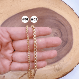 Gold Filled Rolo Chain by the Foot, Round Link Chain for DIY Necklace Bracelet Jewelry Making, Minimalist Chunky Chain, Gift for Her, CH346