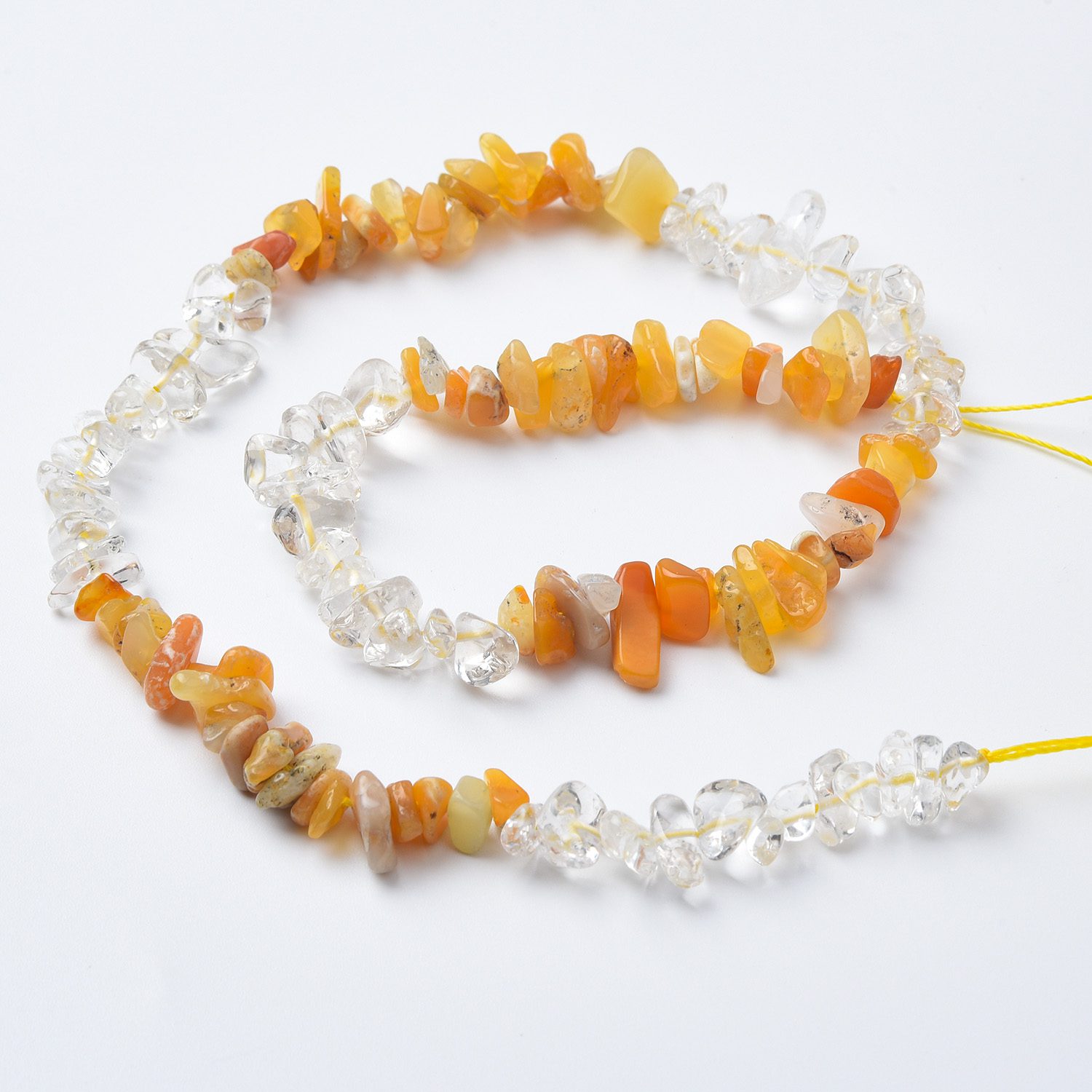 Natural Yellow Opal Chip Beads, 10mm Chip Beads, For Jewelry Making Beads, Healing Crystal Beads, Gemstone Freeform Chip Nugget Beads GRN561 - Image 4