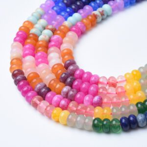 High Quality Green Onyx, Grey Agate & Pastel Aqua Grade AAA Gemstone Beads Strand 15.5", 8mm Round Smooth Natural Crystal Jewelry GRN643