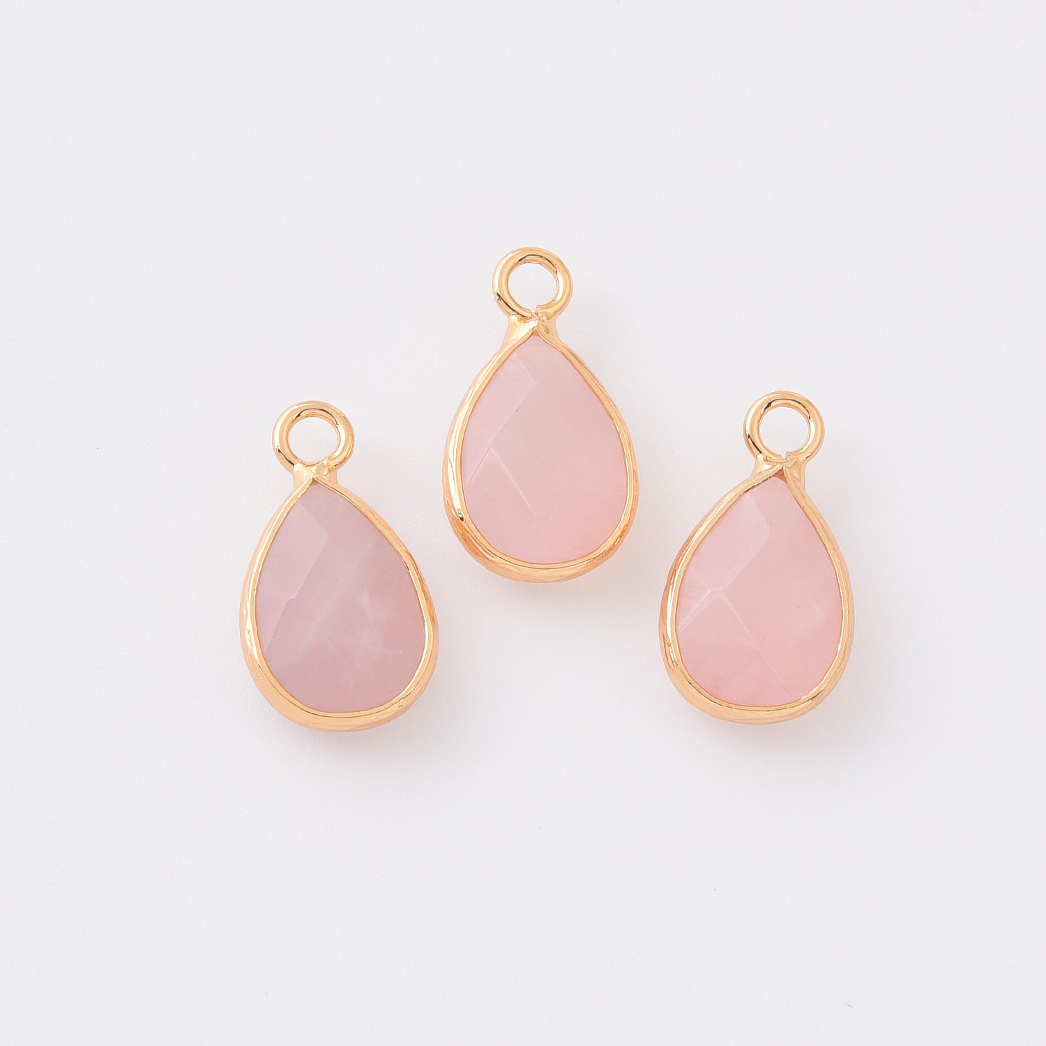 Gold Filled Teardrop Gemstone Charm, Natural Stone Pendant for DIY Necklace Bracelet Earrings Jewelry Making, Boho Minimalist Jewelry CP2333 - Image 17