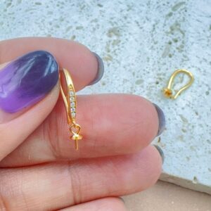 Sterling Silver 925 Ear Wire Hooks, Lever Back Earring Findings for DIY Jewelry Making, Hypoallergenic Silver Earring Hooks, SS010