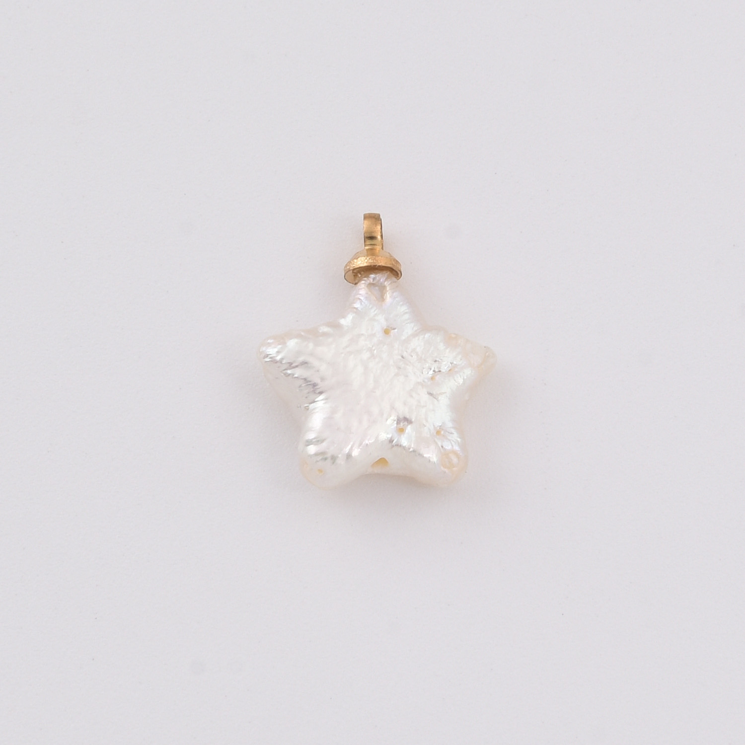 Gold Filled Star Freshwater Pearl Pendant, Natural Baroque Pearl Charm for DIY Necklace Bracelet Jewelry Making Supplies, Gift, CP2373