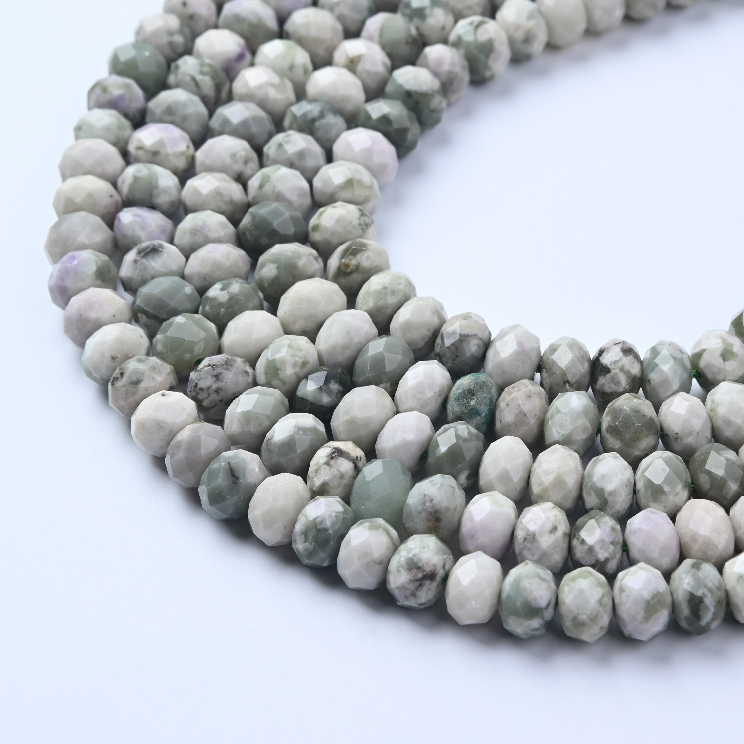 Botanical Moss Agate Beads 8mm Grade AAA Genuine Natural Gemstone Micro Faceted Round Loose Beads 15.5" Full Strand GRN712