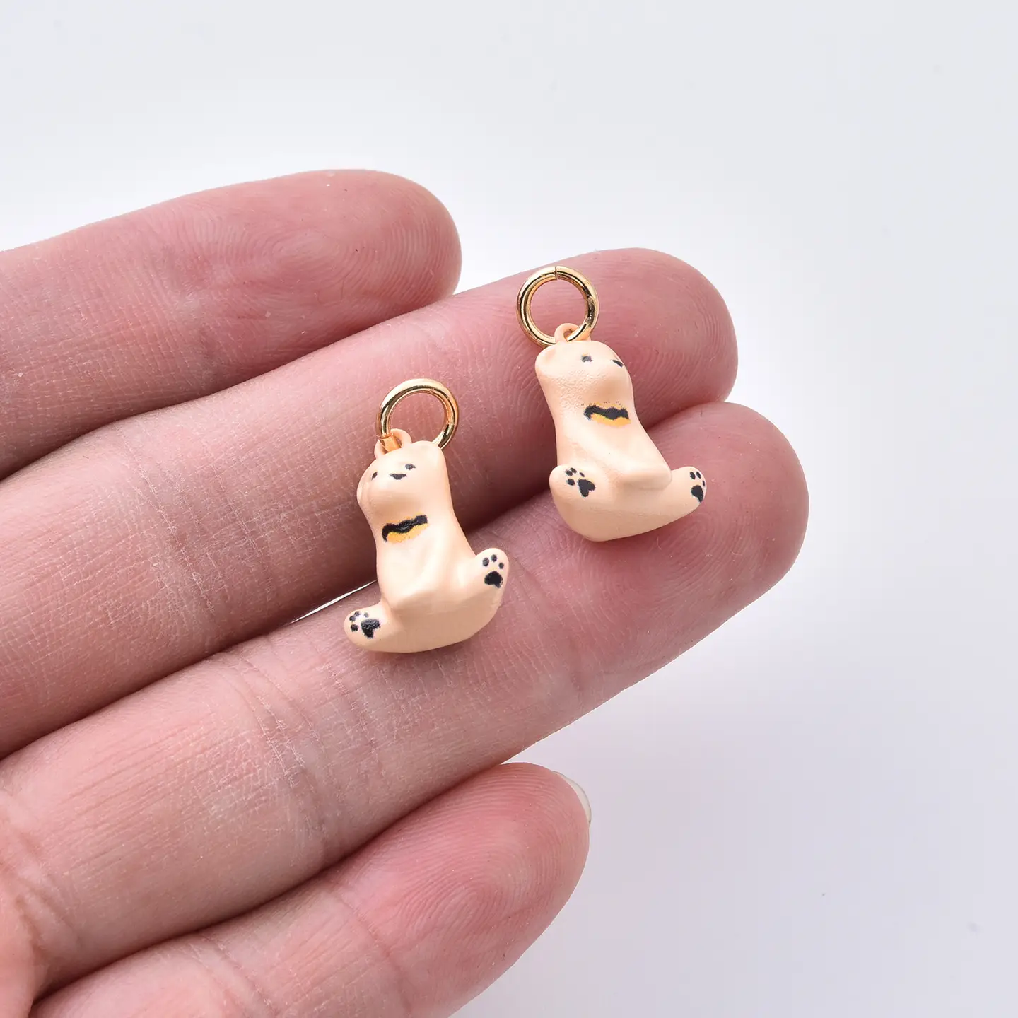 Stainless Steel Ghost Charm, Cute Halloween Pendant for DIY Jewelry Making Necklace Bracelet Charm Supply, Spooky Mini Charm, SCP218 - Image 2