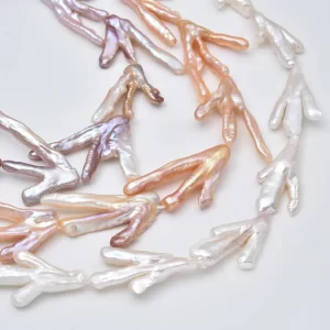 Chicken Feet Pearl Baroque Freshwater Claw Beads White Pink Purple Strand Statement Jewelry Making Supply FWP141