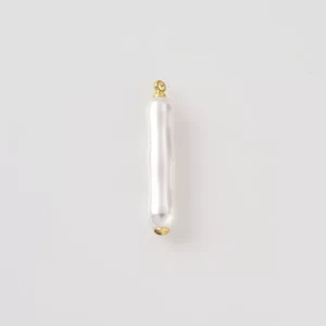 Gold Filled MOP Shell Stick Charm, Mother of Pearl Bar Pendant, Shell Jewelry Finding for Necklace Bracelet DIY Jewelry, CP2481