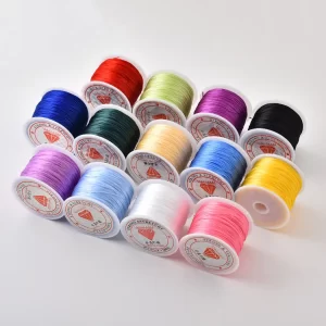 Elastic Stretch Cord Crystal String for Bracelet Necklace Beading, Jewelry Making Thread, Strong Stretchy Cord, 150 feet/roll, DIY021